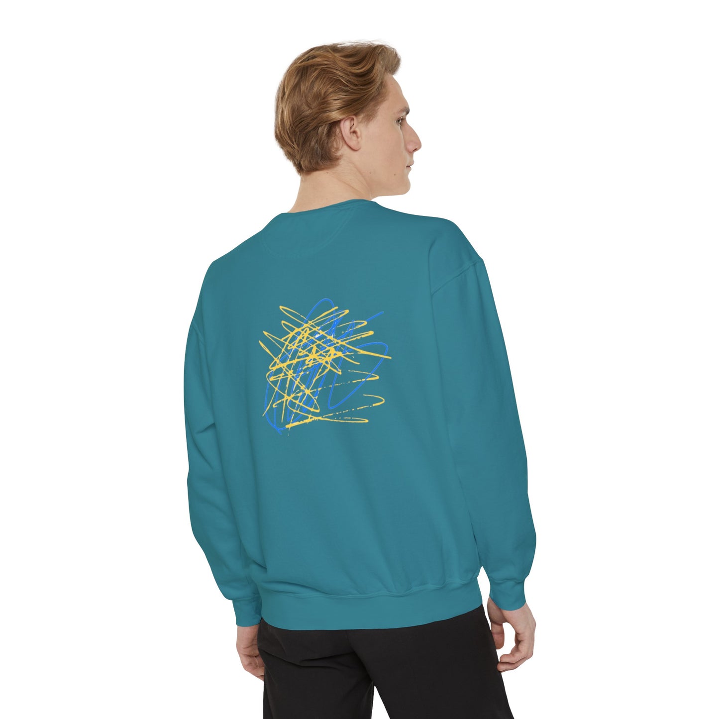 THEbrand Unisex Garment-Dyed Sweatshirt