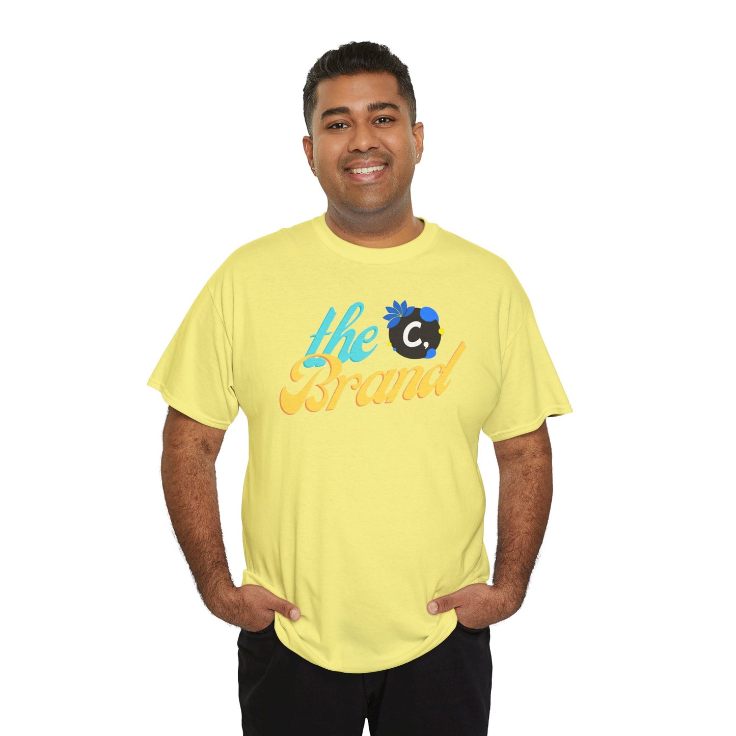 THEbrand Stamp Unisex Heavy Cotton Tee