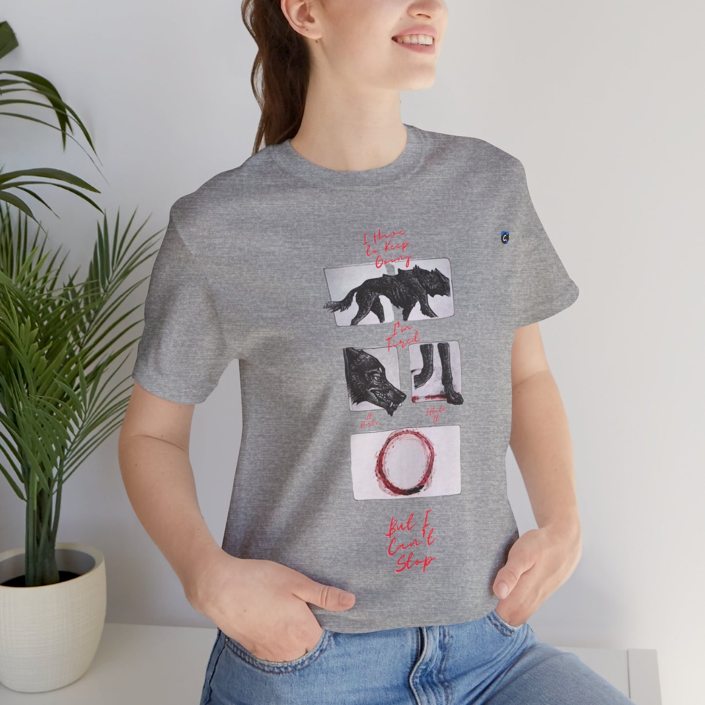 Hurts, But I Can't Stop Short Sleeve Tee