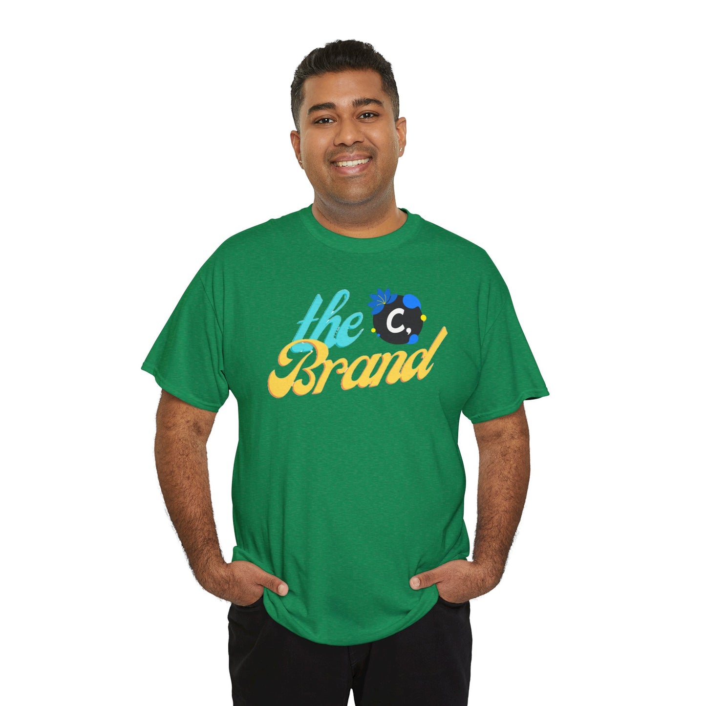 THEbrand Stamp Unisex Heavy Cotton Tee