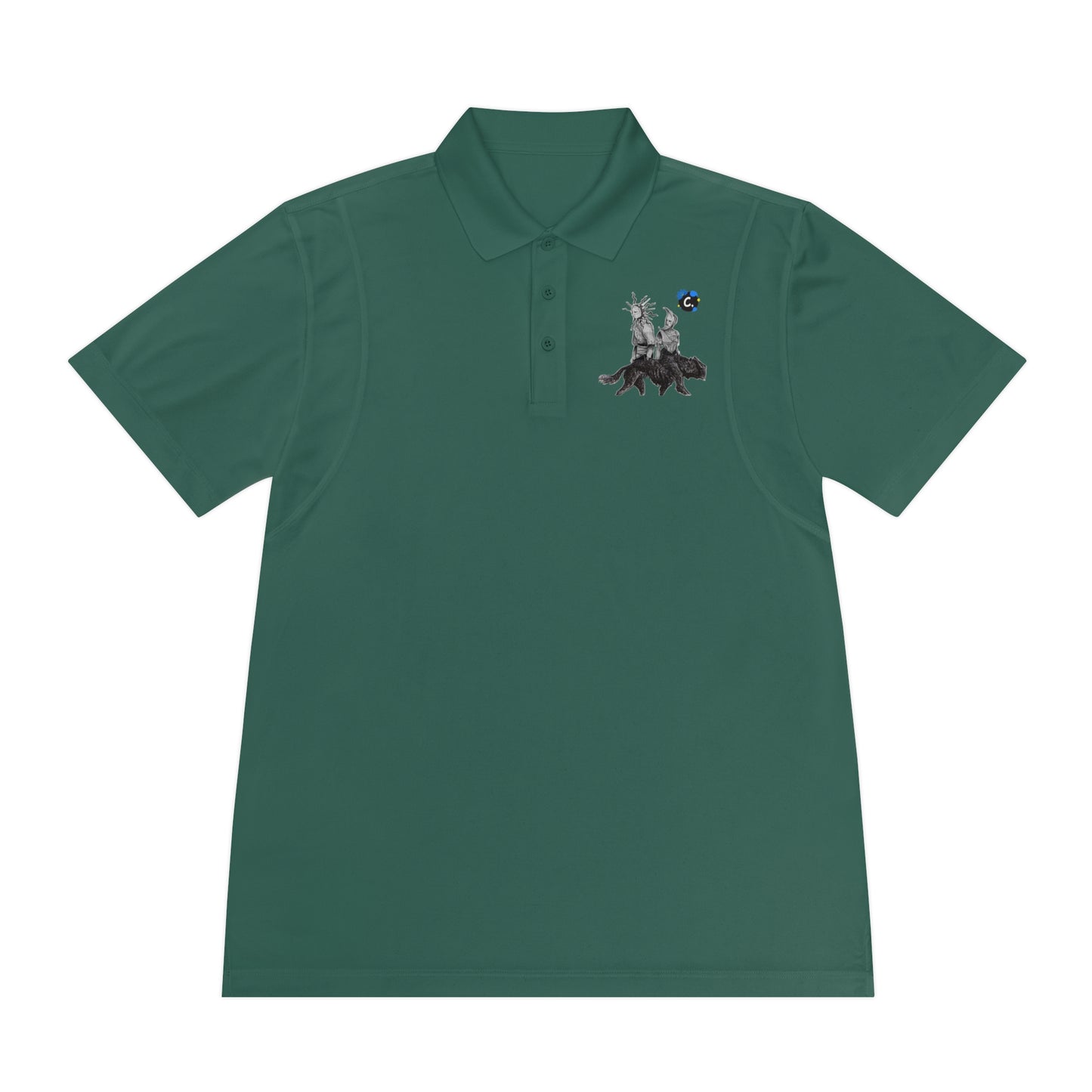 COMMaDiTYbrand Men's (Tame The Beast) Sport Polo Tee