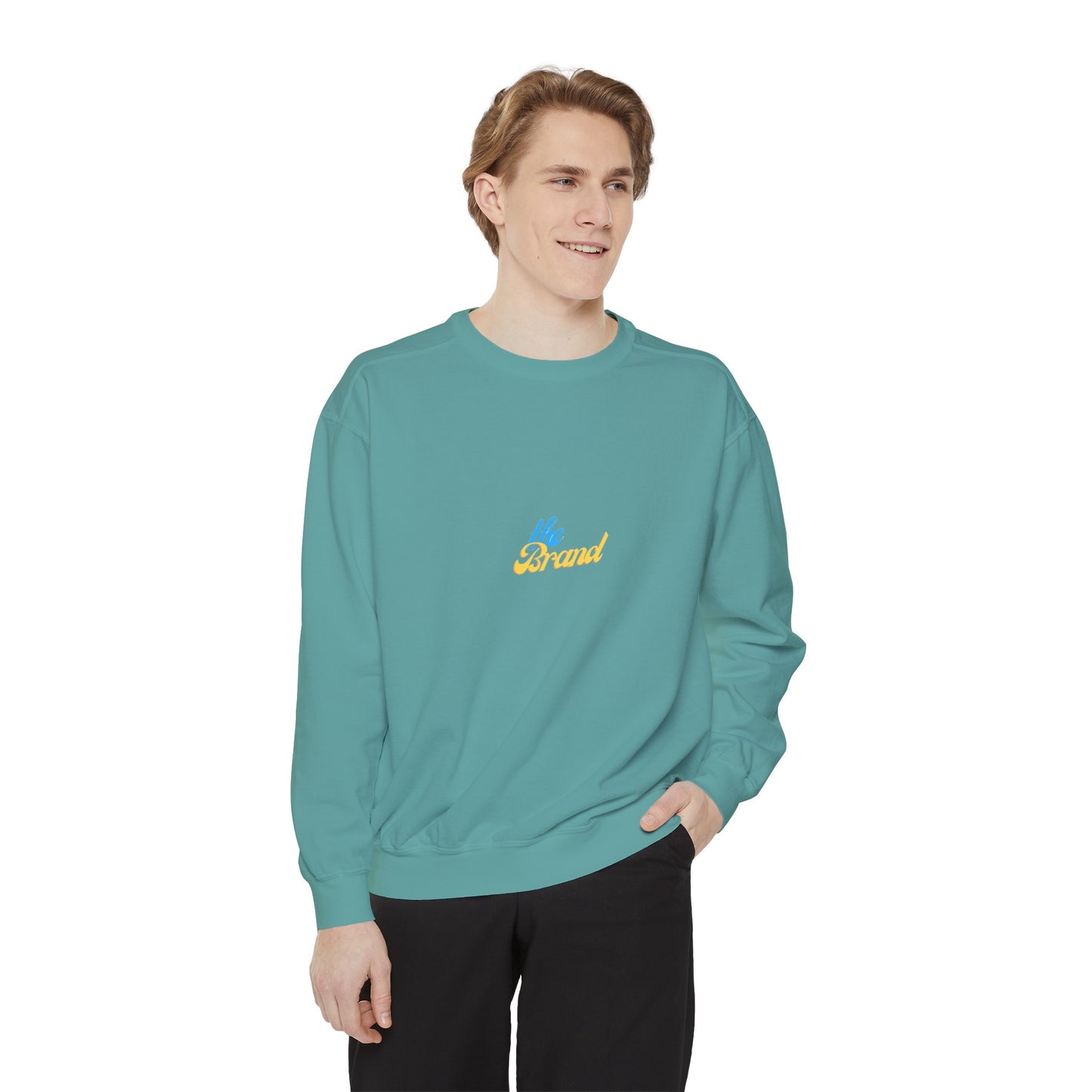 THEbrand Unisex Garment-Dyed Sweatshirt