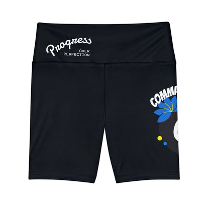 Women's Workout Shorts - Progress over Perfection