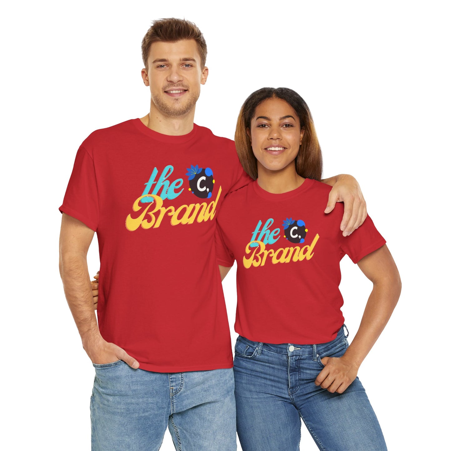 THEbrand Stamp Unisex Heavy Cotton Tee