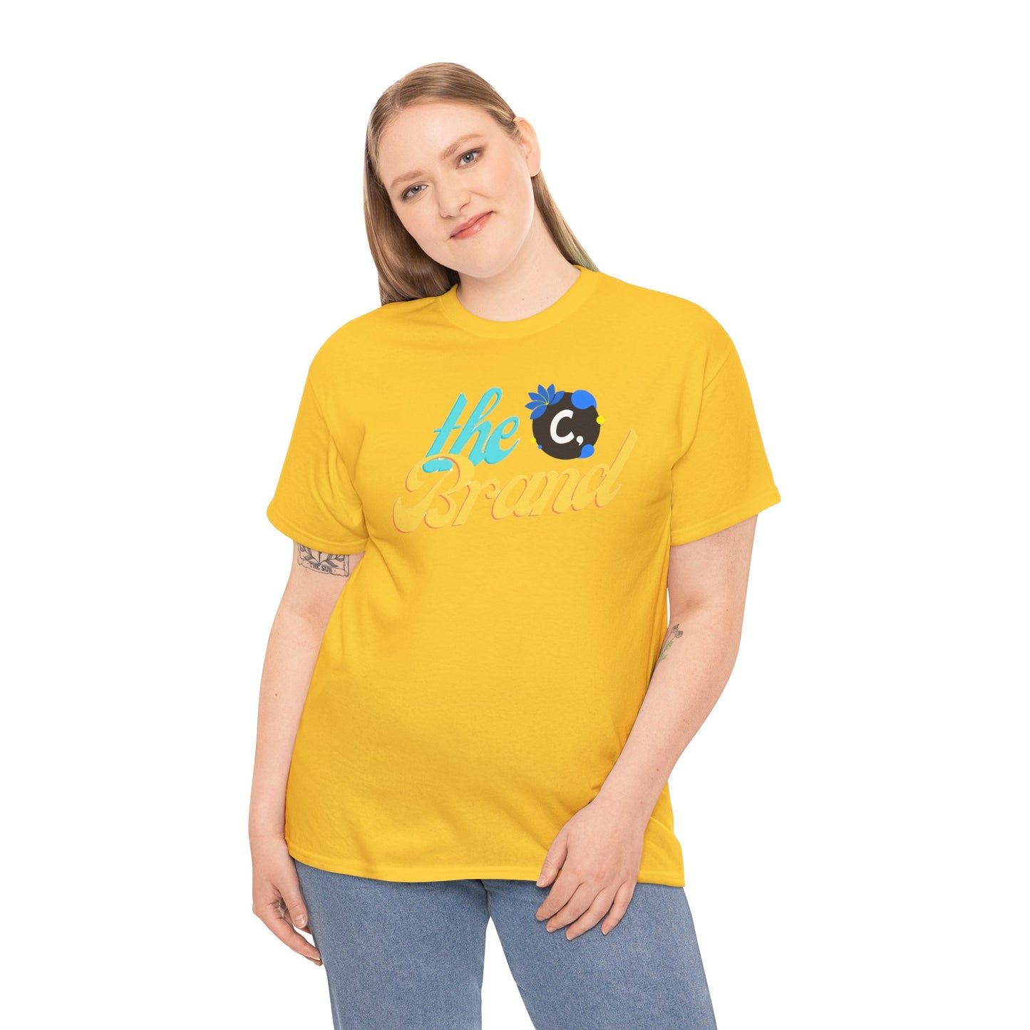 THEbrand Stamp Unisex Heavy Cotton Tee