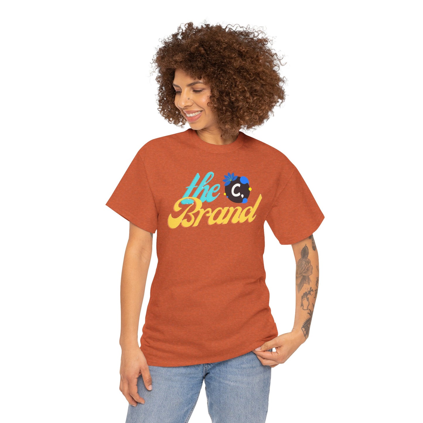 THEbrand Stamp Unisex Heavy Cotton Tee