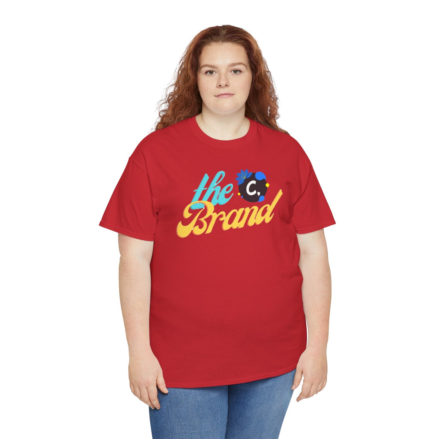 THEbrand Stamp Unisex Heavy Cotton Tee