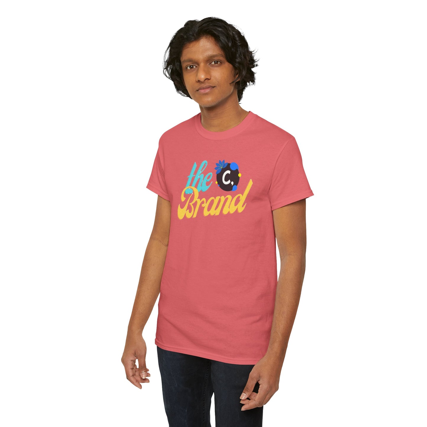 THEbrand Stamp Unisex Heavy Cotton Tee
