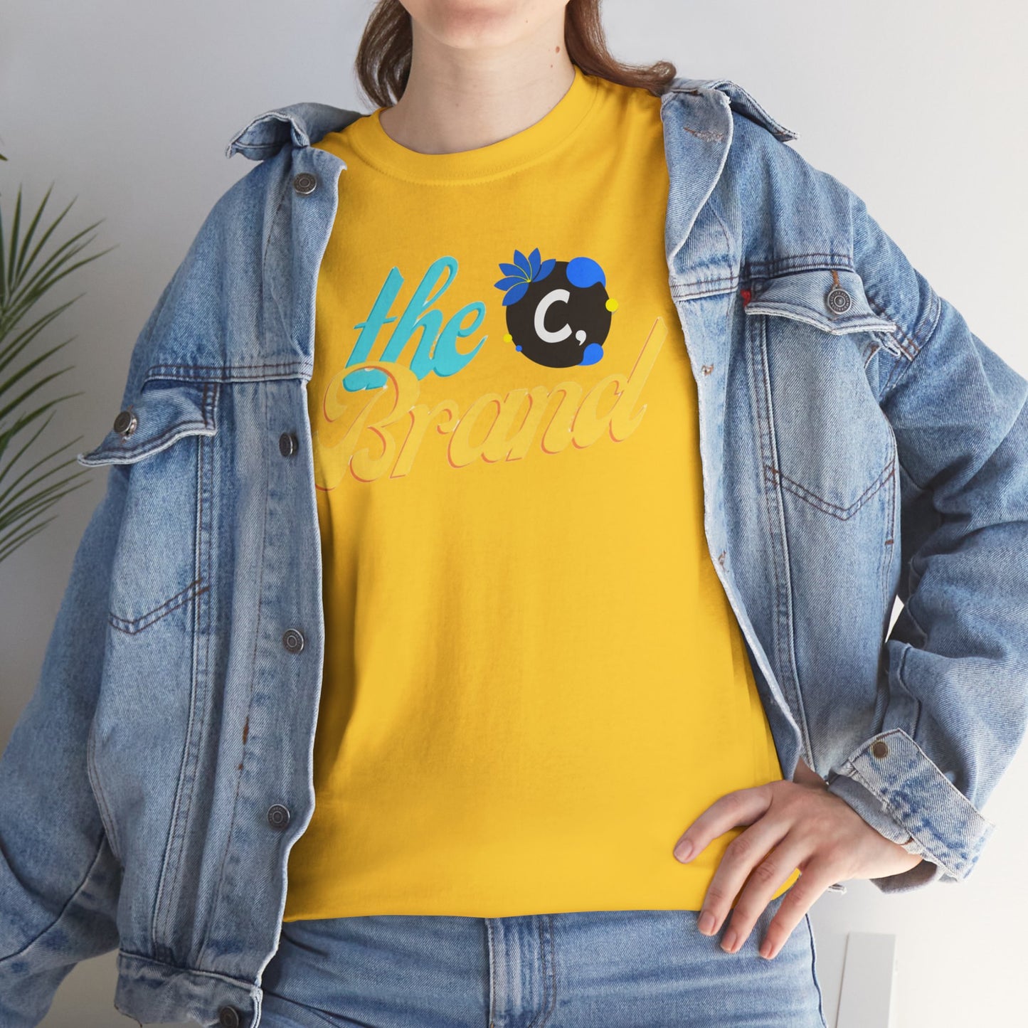 THEbrand Stamp Unisex Heavy Cotton Tee