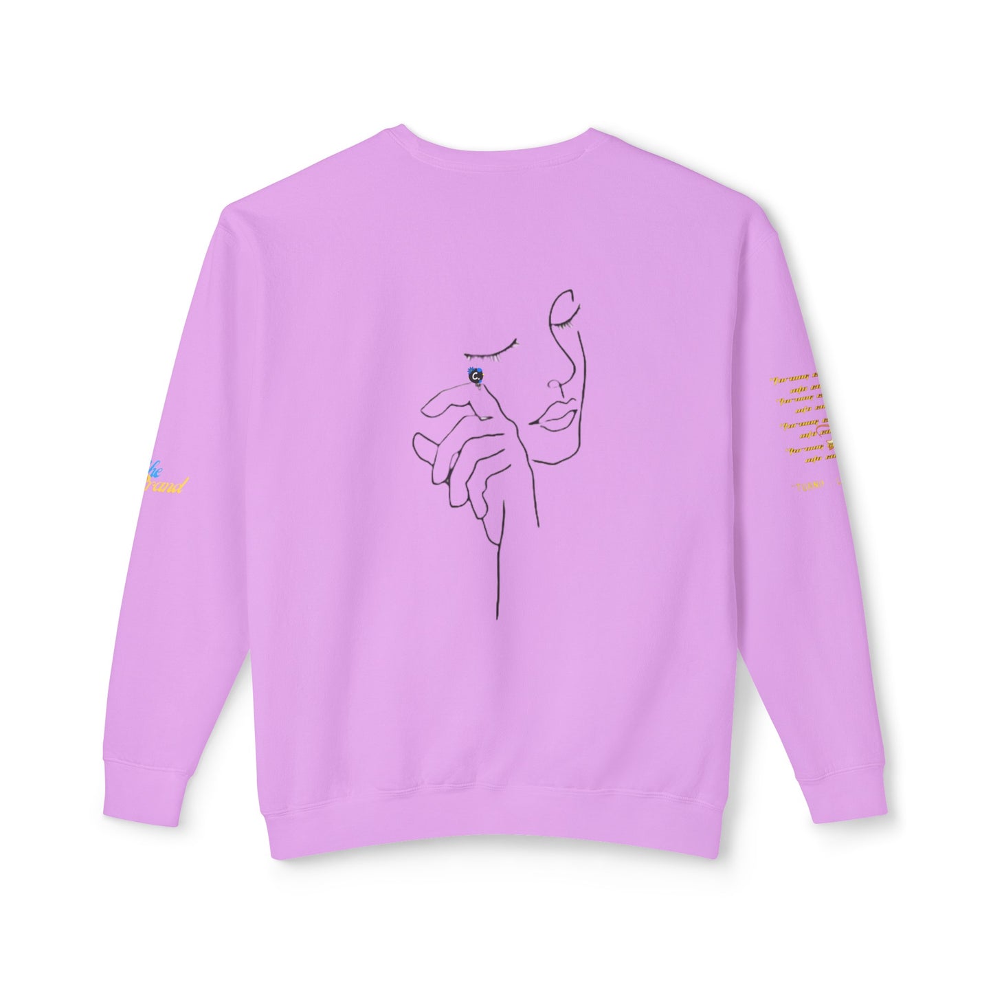 *God's GiFT" Women's Lightweight Crewneck Sweatshirt