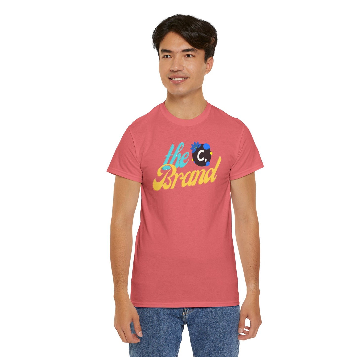 THEbrand Stamp Unisex Heavy Cotton Tee