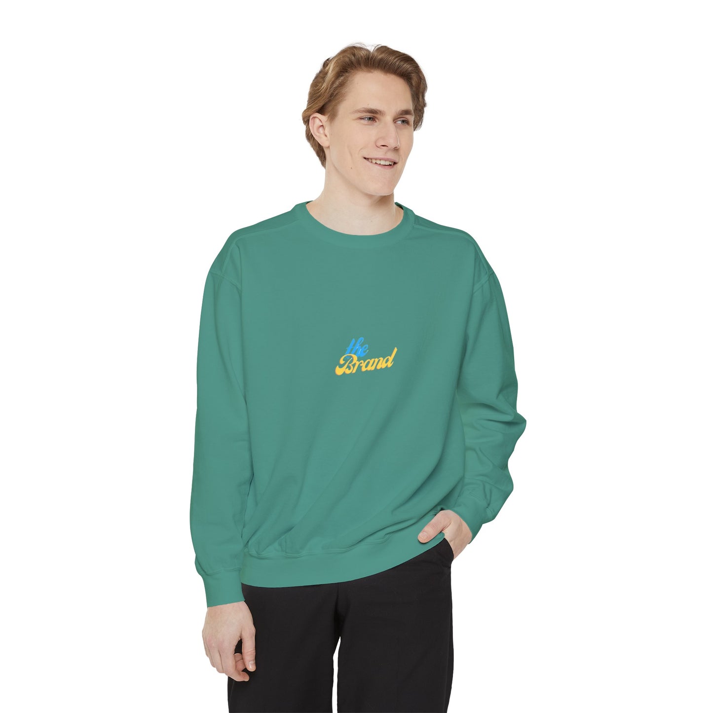 THEbrand Unisex Garment-Dyed Sweatshirt