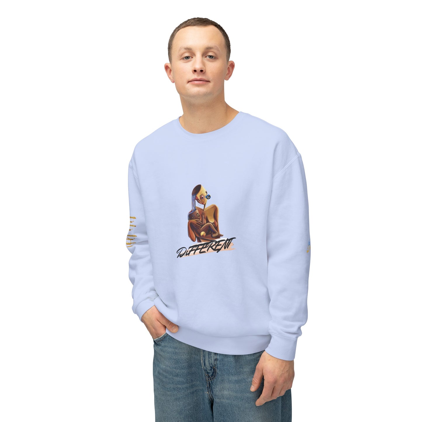 *God's GiFT" Women's Lightweight Crewneck Sweatshirt