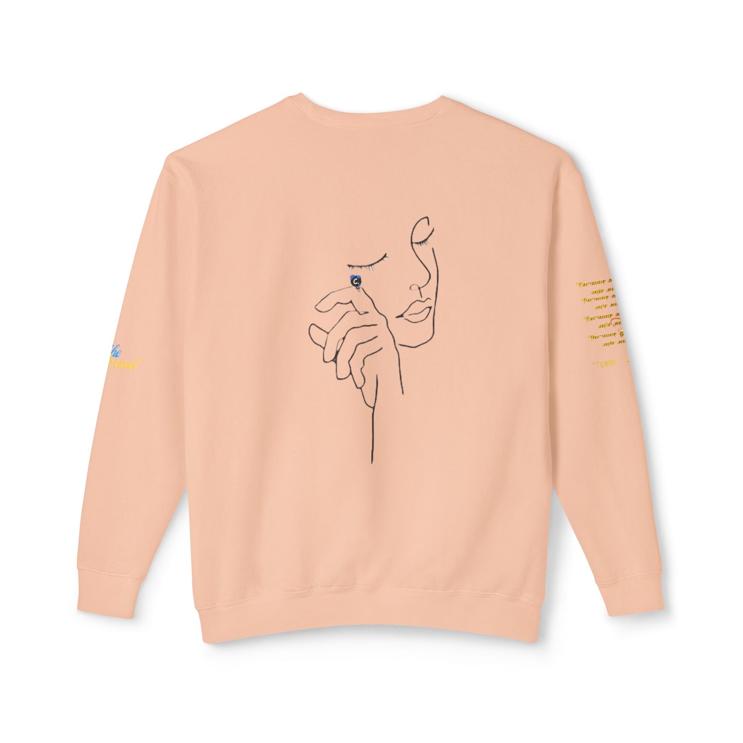 *God's GiFT" Women's Lightweight Crewneck Sweatshirt