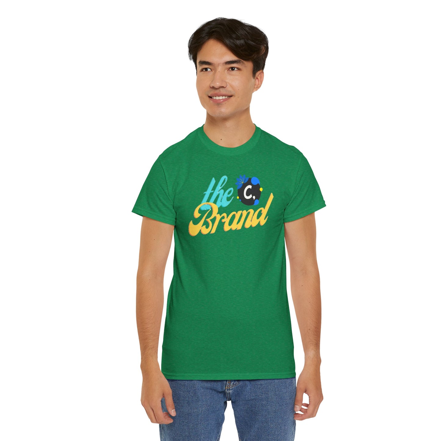 THEbrand Stamp Unisex Heavy Cotton Tee