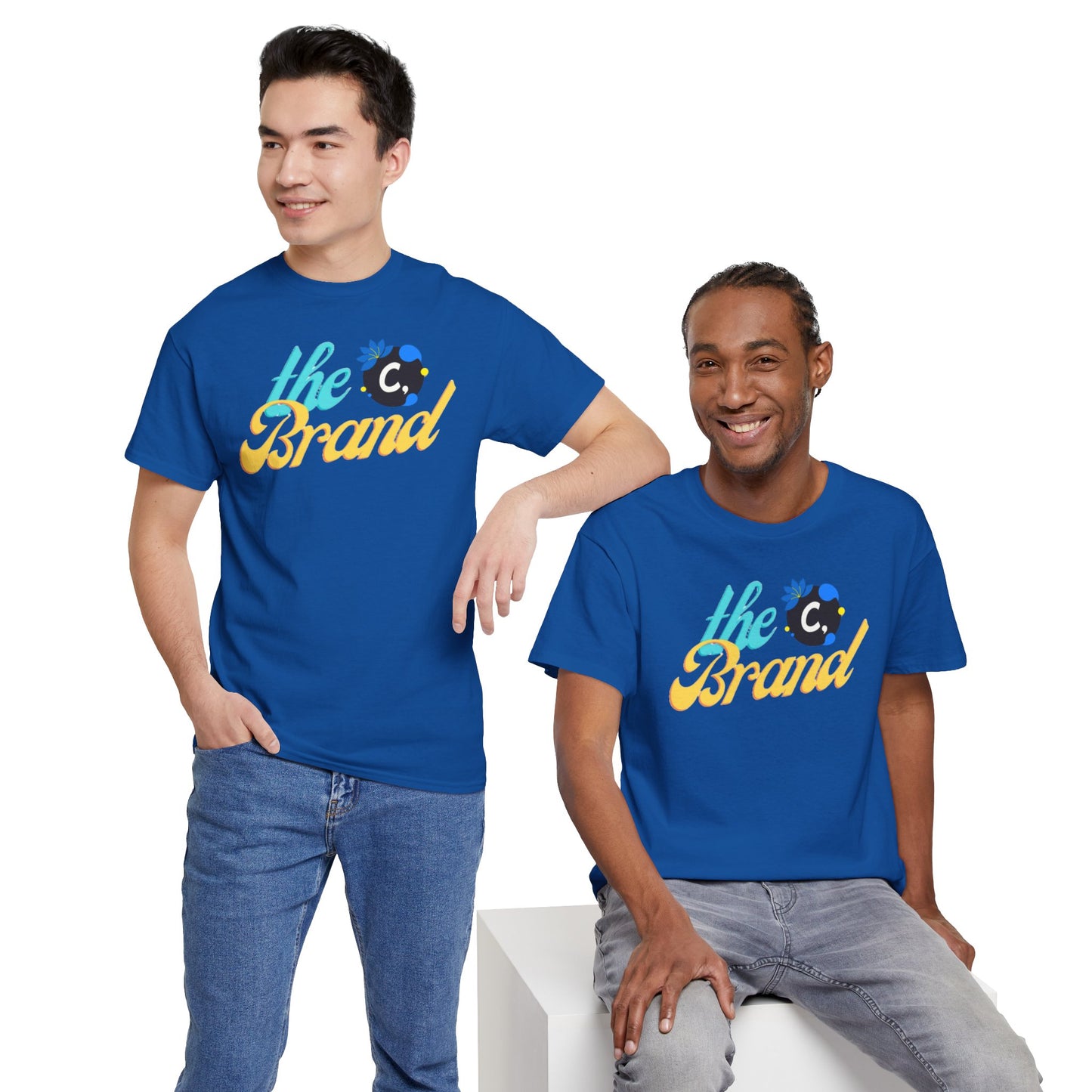THEbrand Stamp Unisex Heavy Cotton Tee