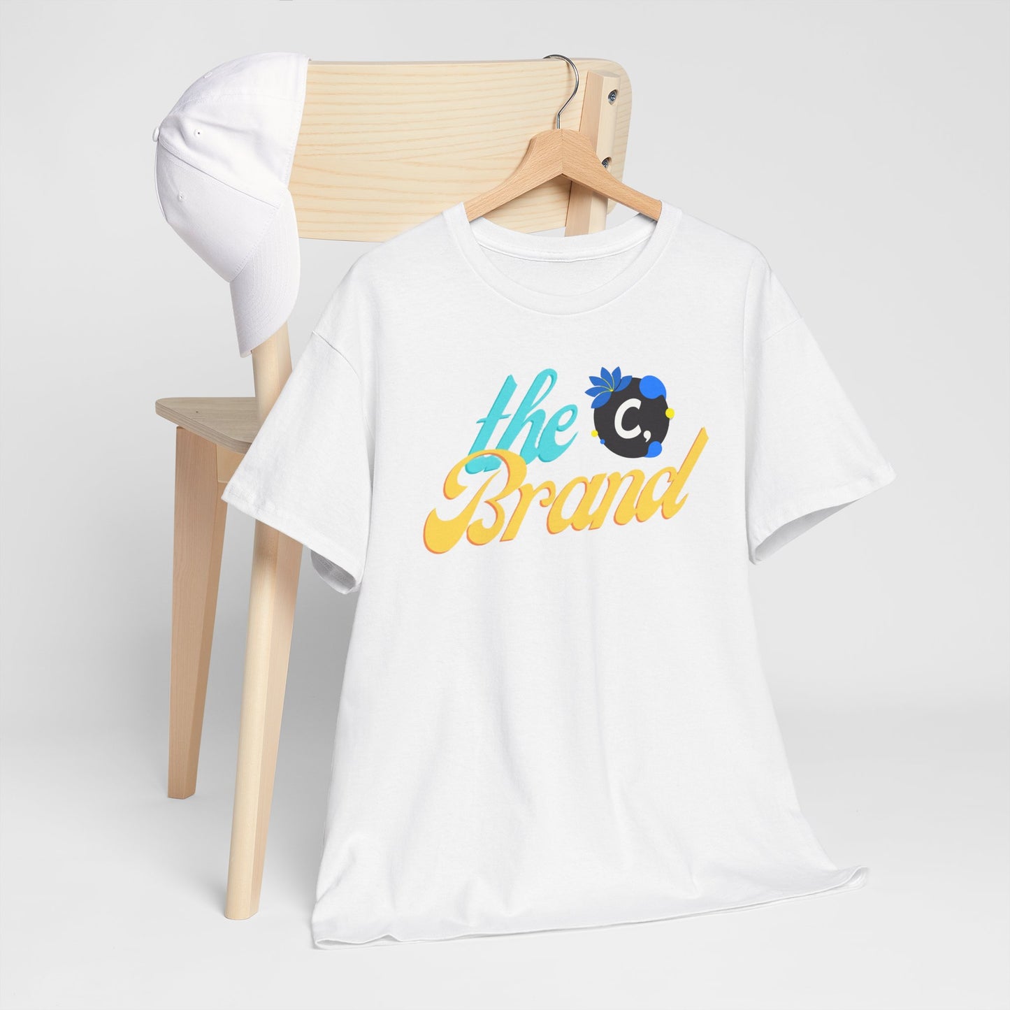 THEbrand Stamp Unisex Heavy Cotton Tee