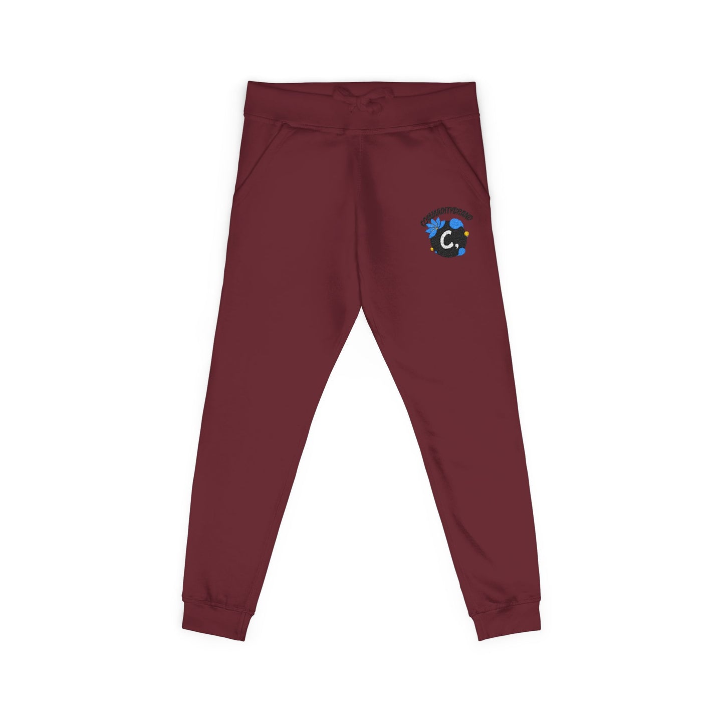 Cozy Embroidered Women's Sweatpants