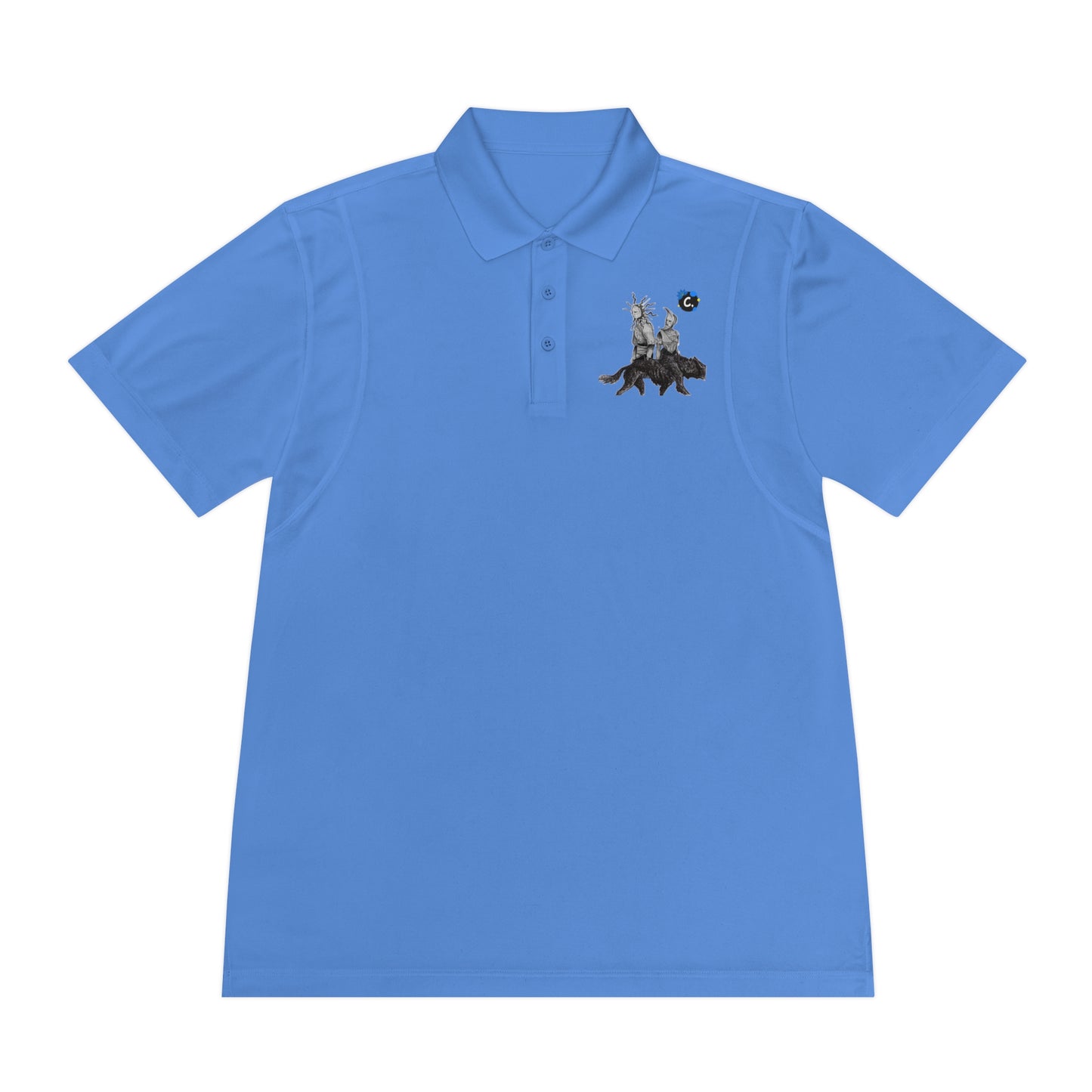 COMMaDiTYbrand Men's (Tame The Beast) Sport Polo Tee
