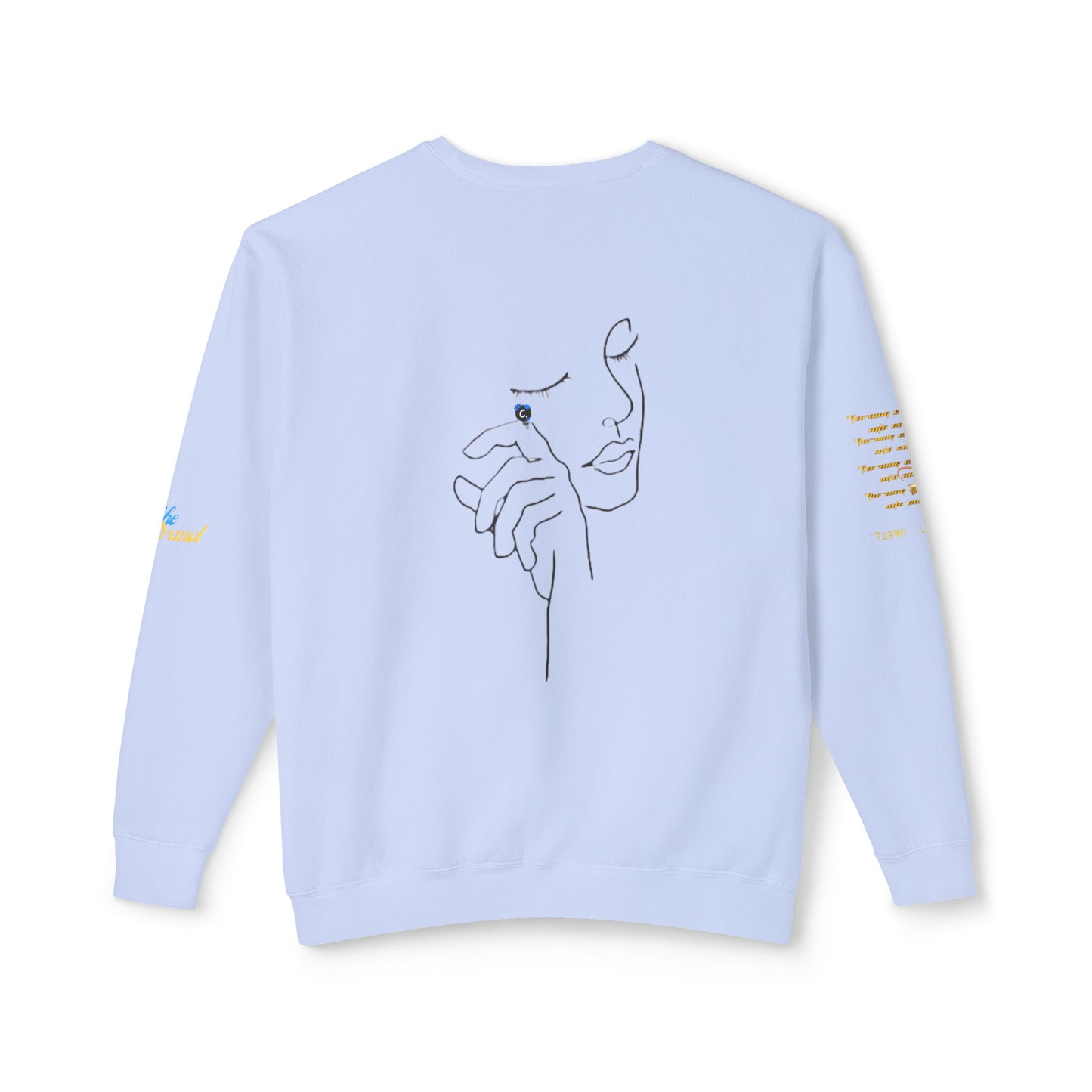 *God's GiFT" Women's Lightweight Crewneck Sweatshirt