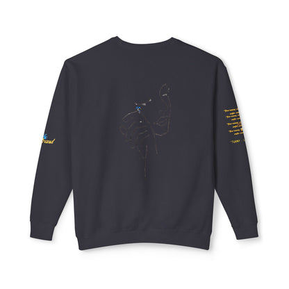 *God's GiFT" Women's Lightweight Crewneck Sweatshirt