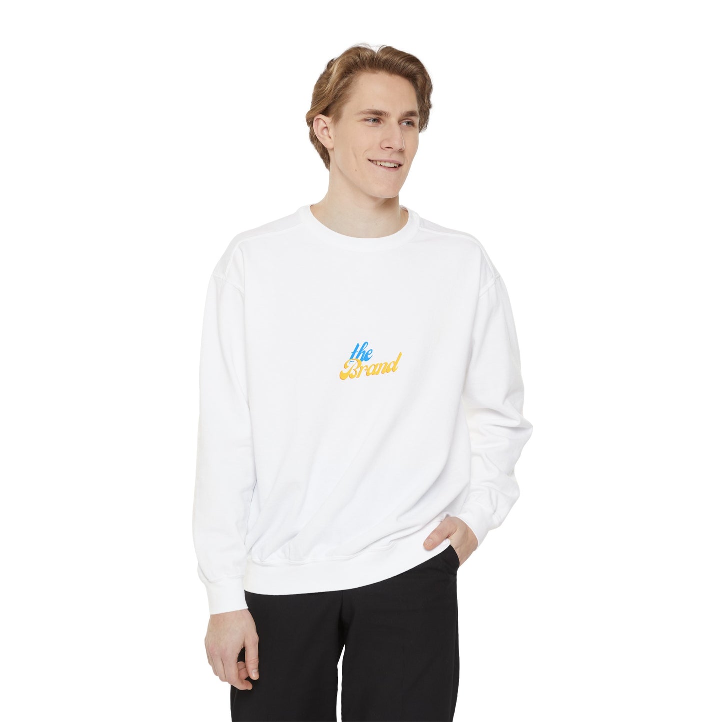 THEbrand Unisex Garment-Dyed Sweatshirt
