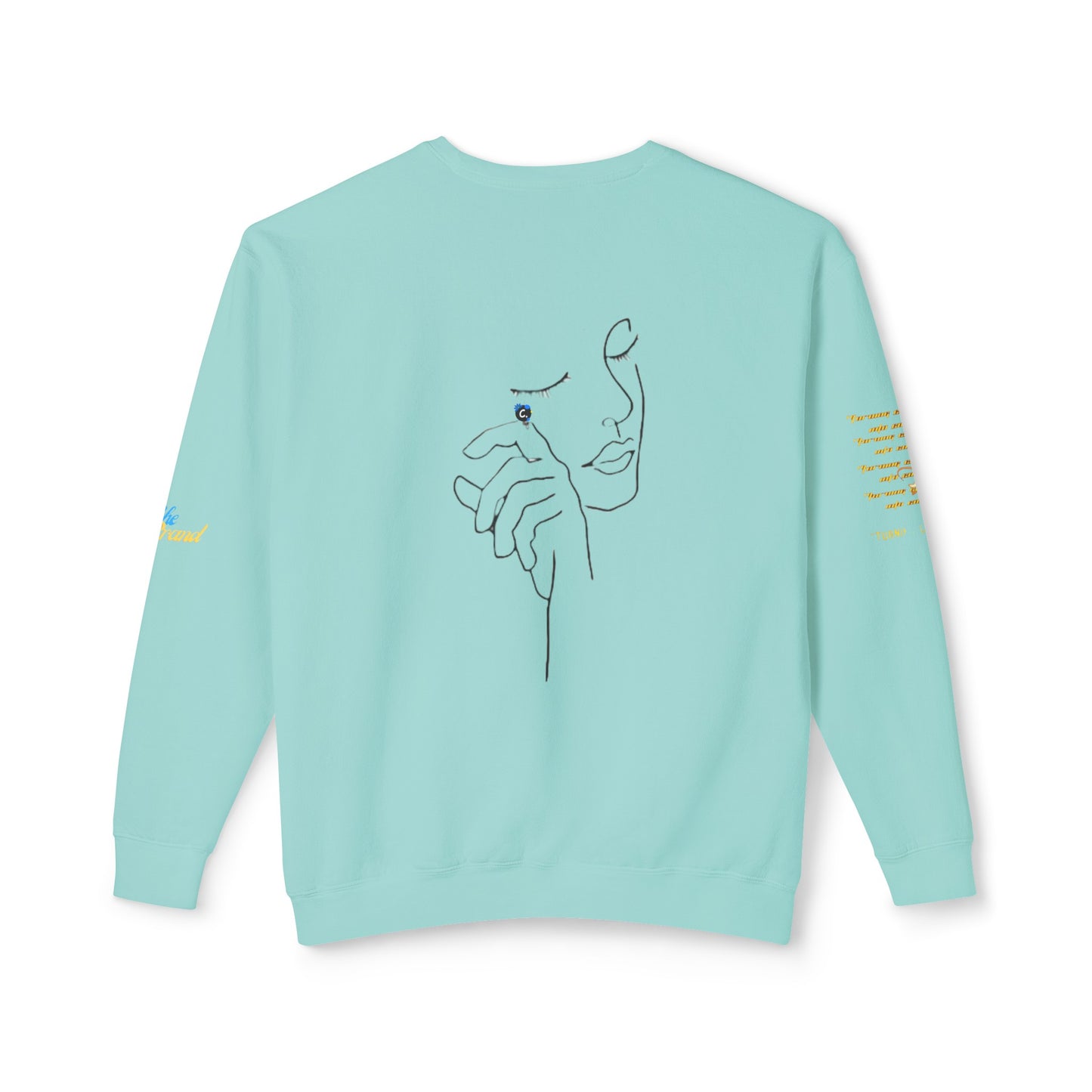 *God's GiFT" Women's Lightweight Crewneck Sweatshirt