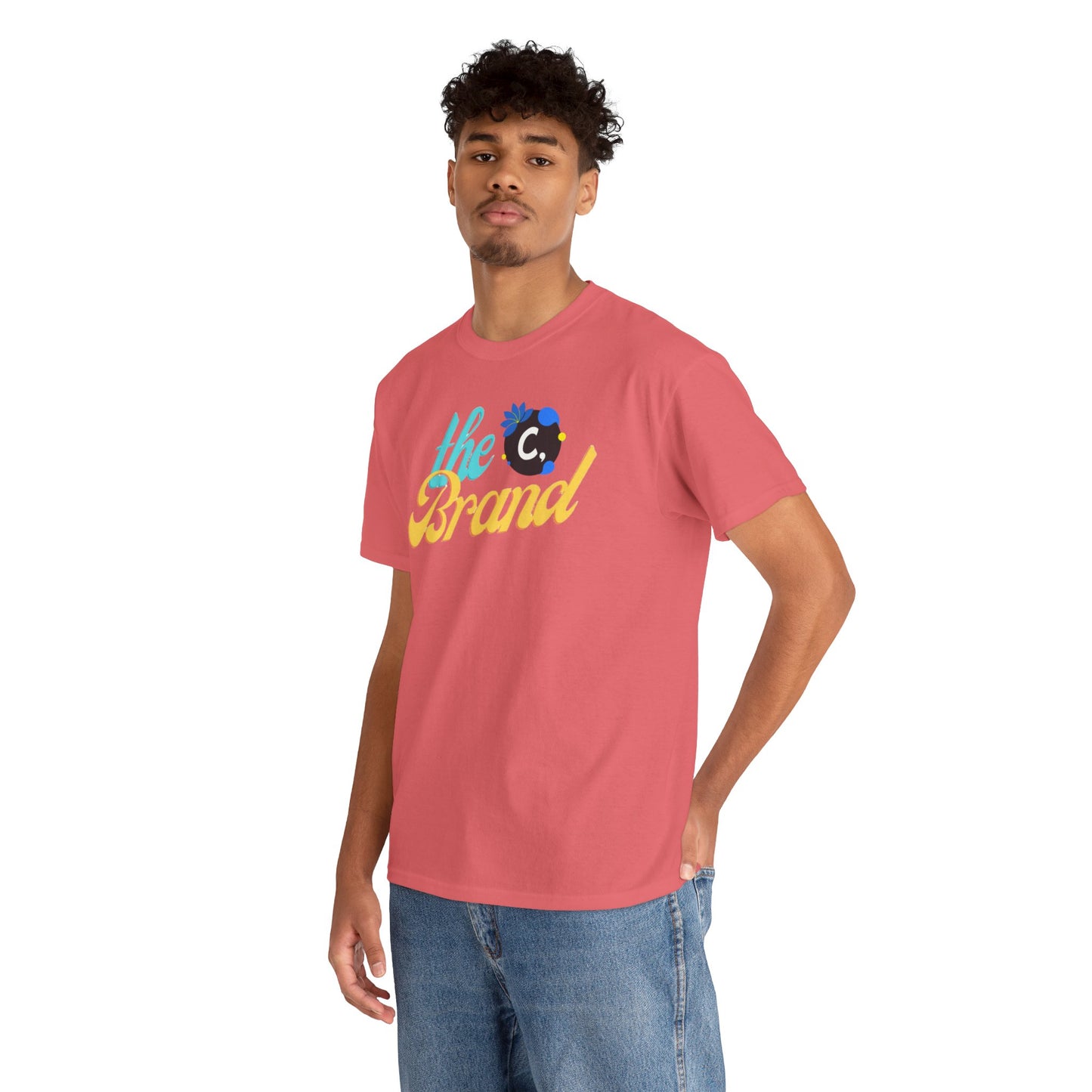THEbrand Stamp Unisex Heavy Cotton Tee