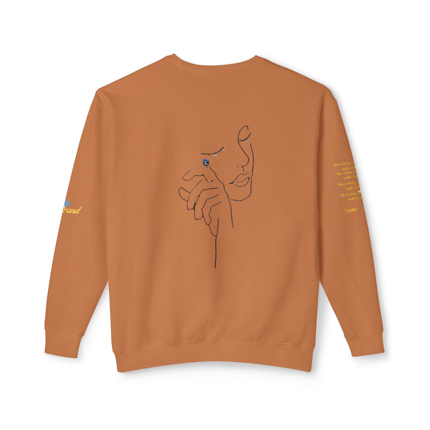 *God's GiFT" Women's Lightweight Crewneck Sweatshirt