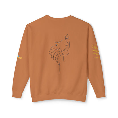 *God's GiFT" Women's Lightweight Crewneck Sweatshirt
