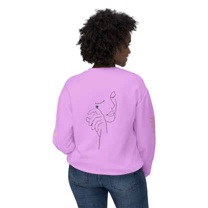 *God's GiFT" Women's Lightweight Crewneck Sweatshirt