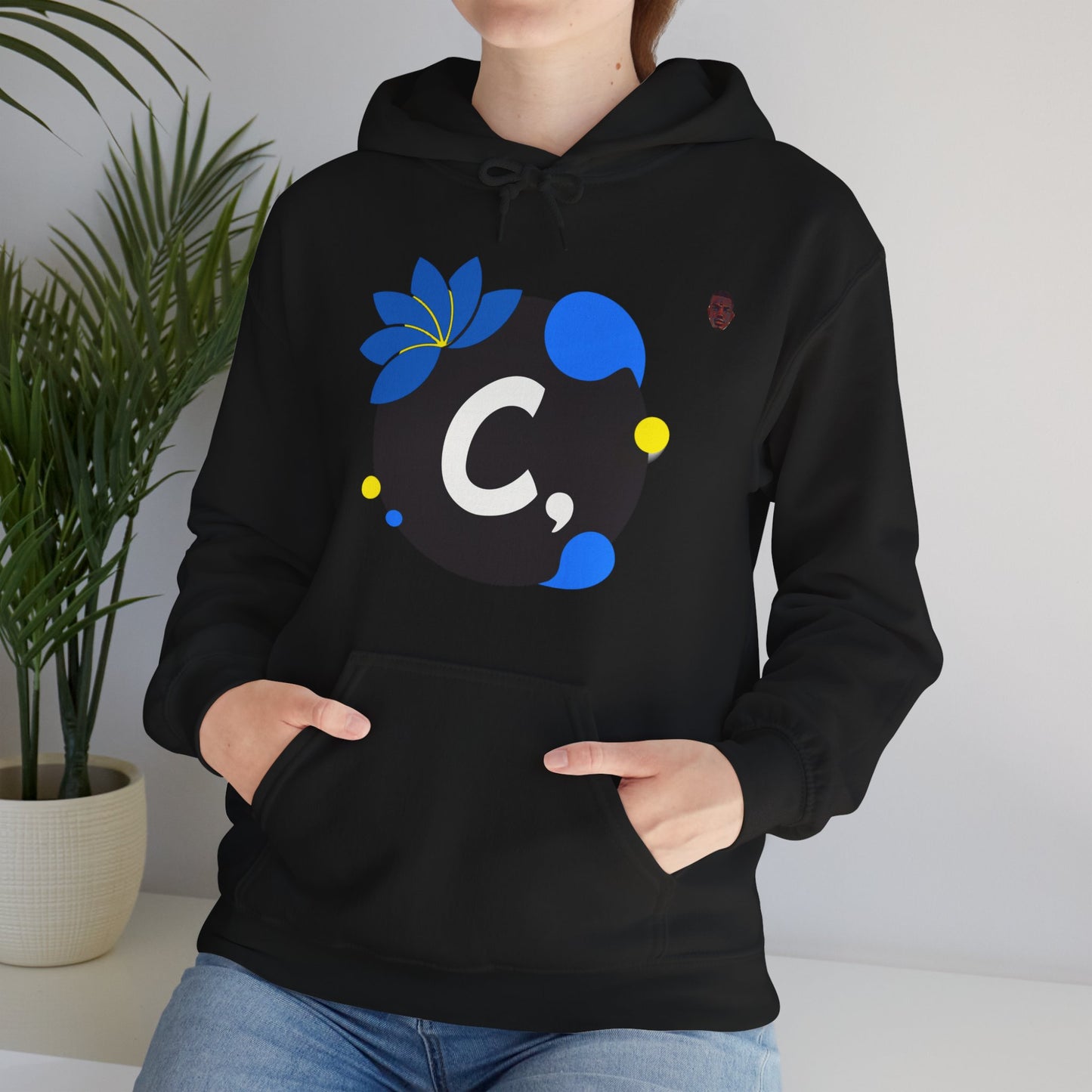 COMMaDiTYbrand *STAMPED" Heavy Blend™ Women's Hooded Sweatshirt