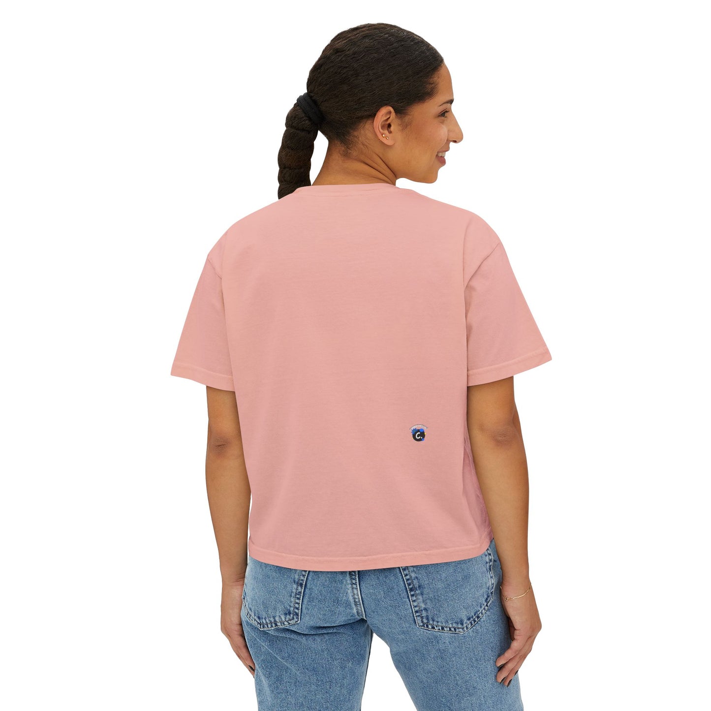 ‘Progress Over Perfection’ Women's Designer Boxy Tee