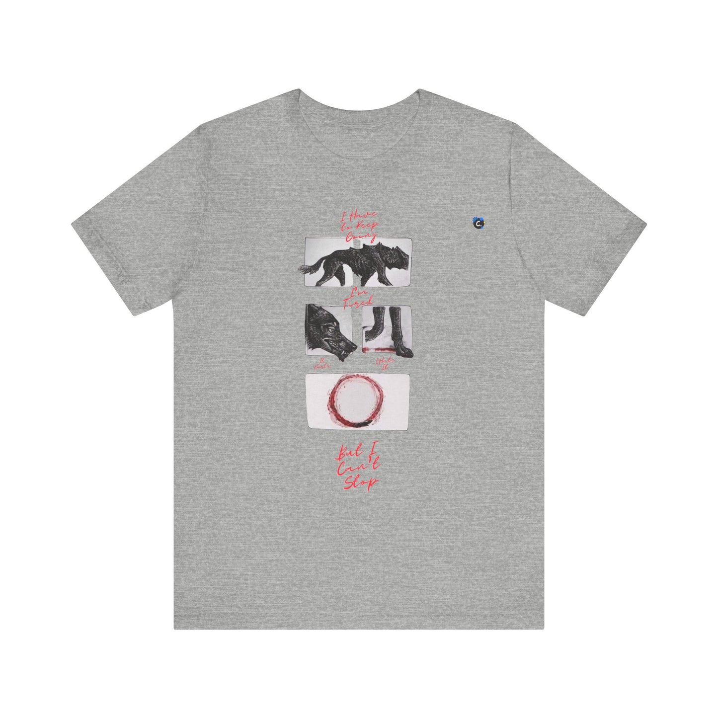 Hurts, But I Can't Stop Short Sleeve Tee