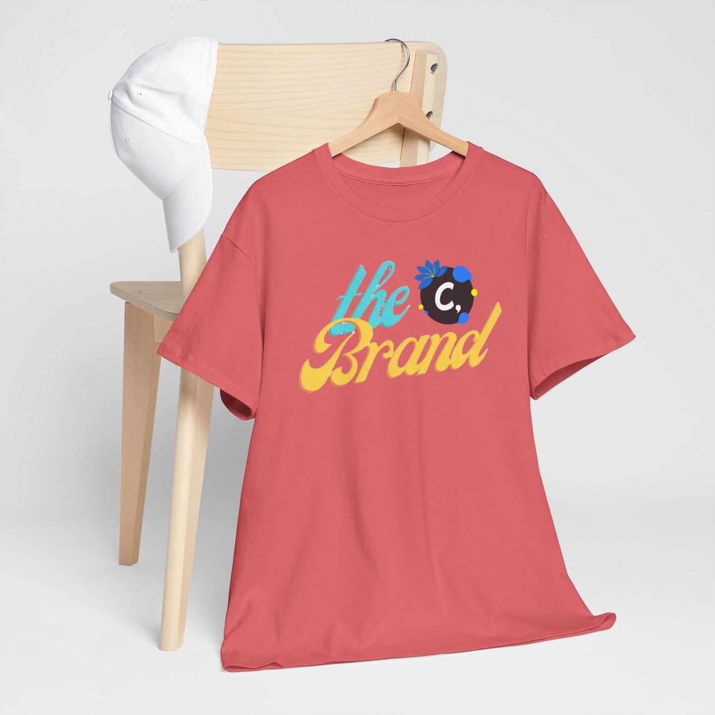 THEbrand Stamp Unisex Heavy Cotton Tee