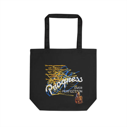 Obsidian and Oyster Eco-Friendly Tote Bag