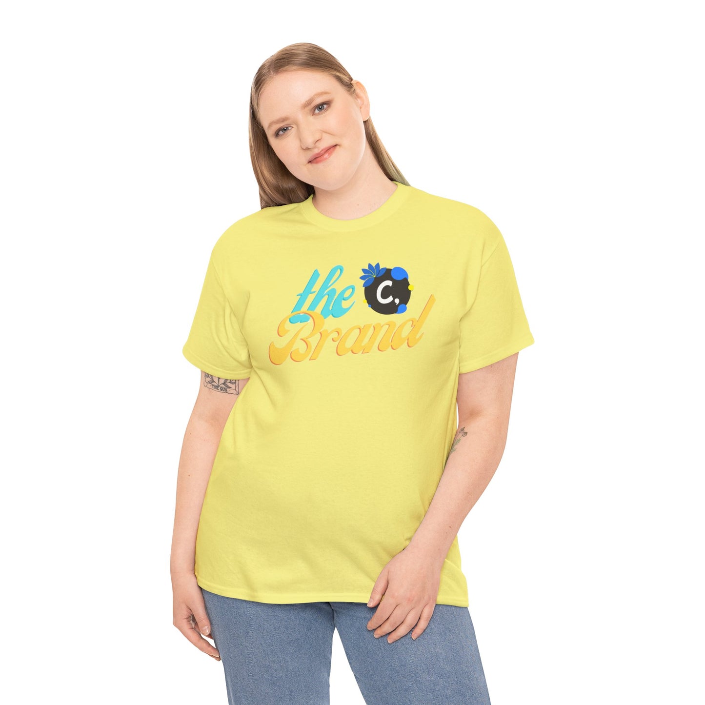 THEbrand Stamp Unisex Heavy Cotton Tee