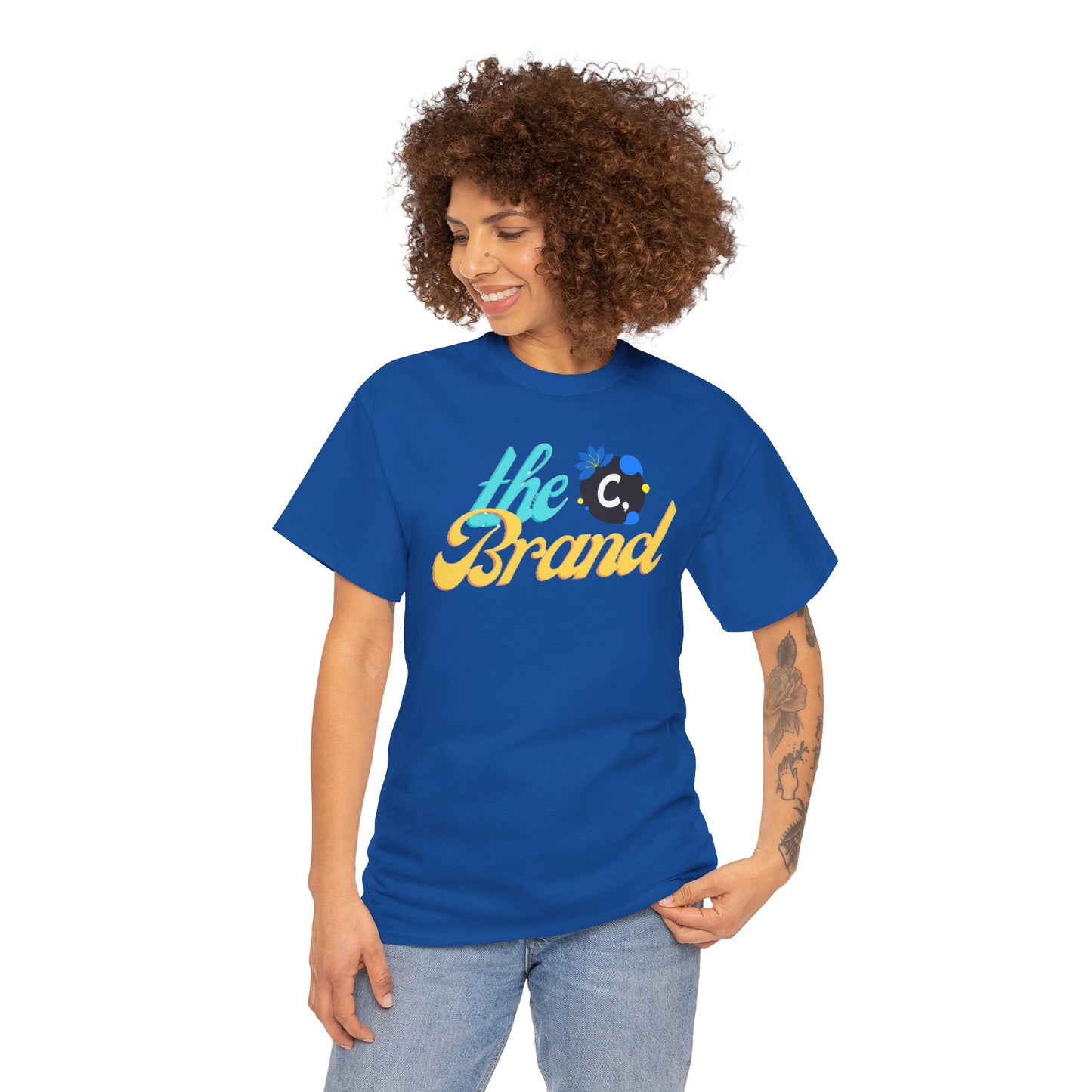 THEbrand Stamp Unisex Heavy Cotton Tee