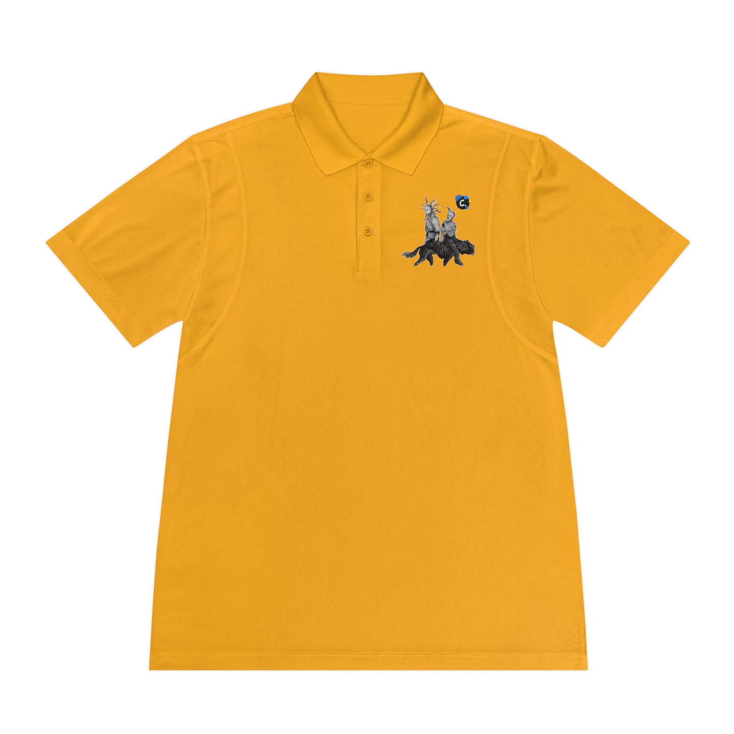 COMMaDiTYbrand Men's (Tame The Beast) Sport Polo Tee