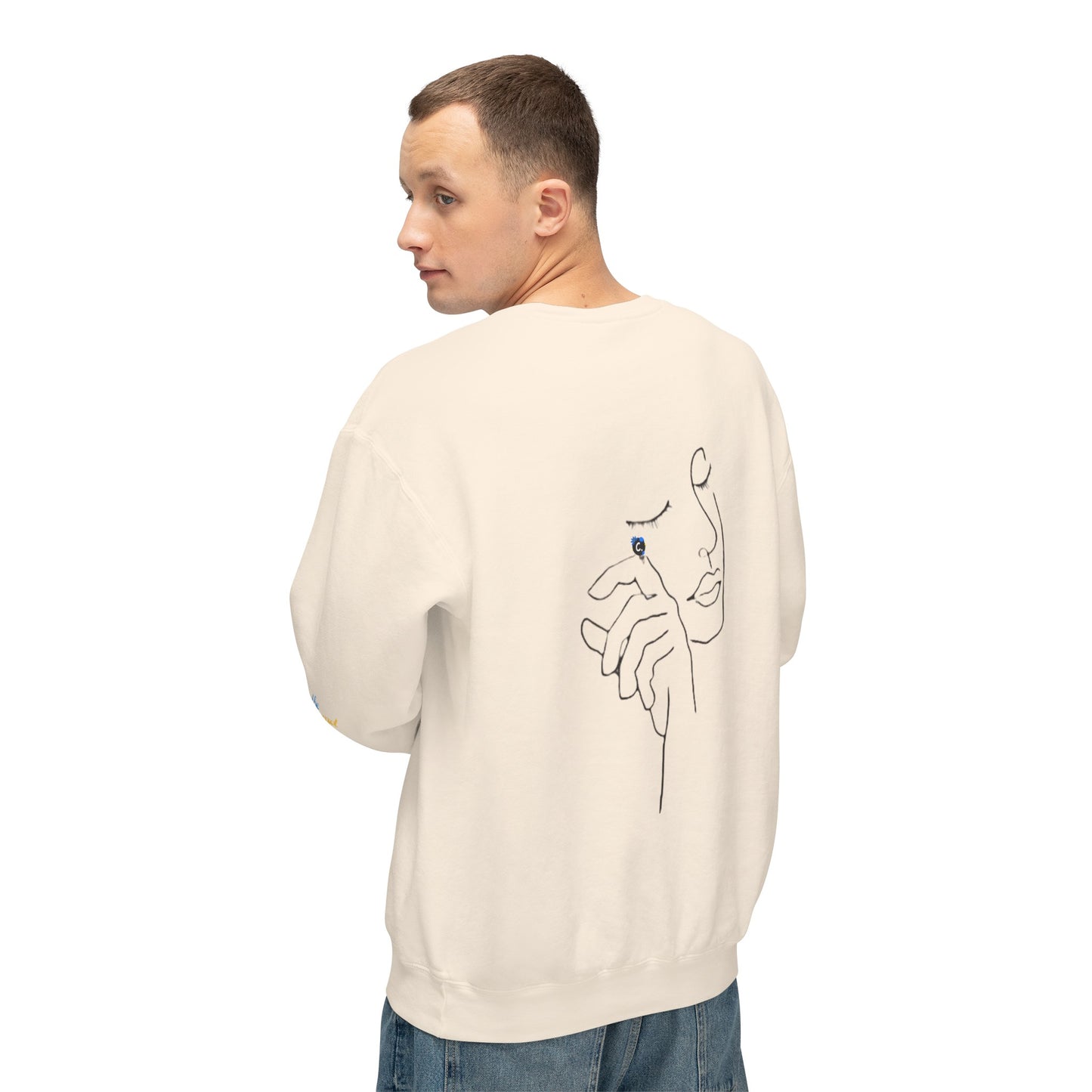*God's GiFT" Women's Lightweight Crewneck Sweatshirt