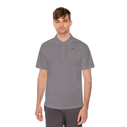 COMMaDiTYbrand CRWN Men's Sport Polo Tee
