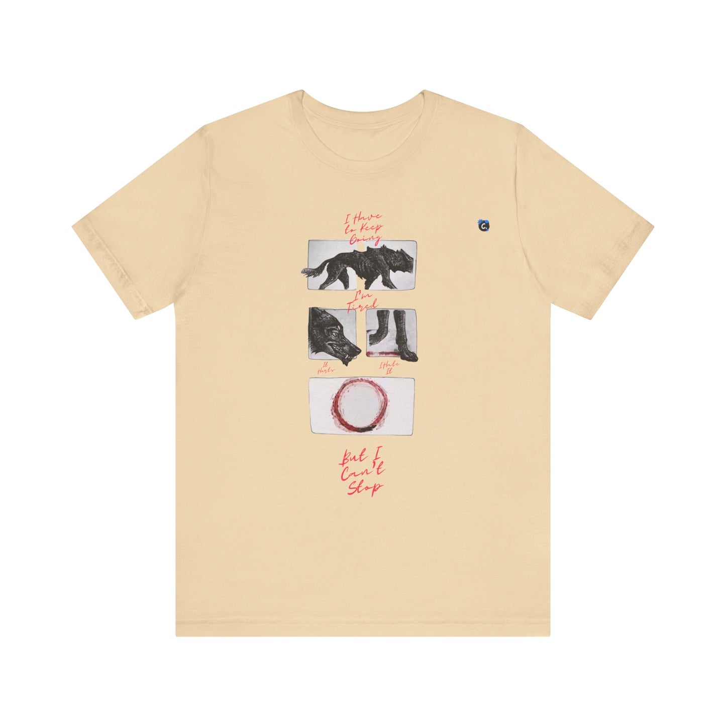 Hurts, But I Can't Stop Short Sleeve Tee