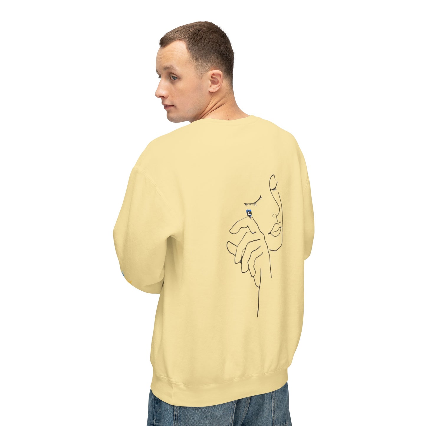 *God's GiFT" Women's Lightweight Crewneck Sweatshirt