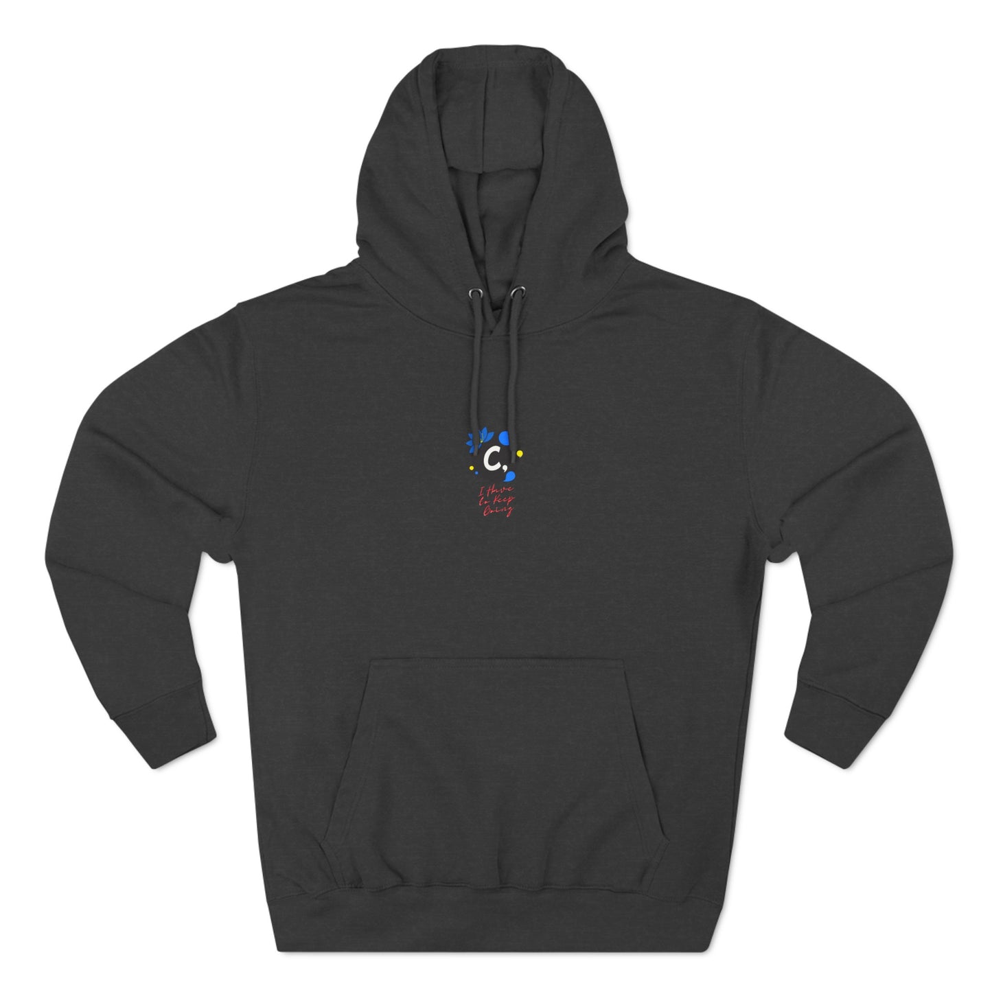 ._LOgo Three-Panel Fleece Hoodie