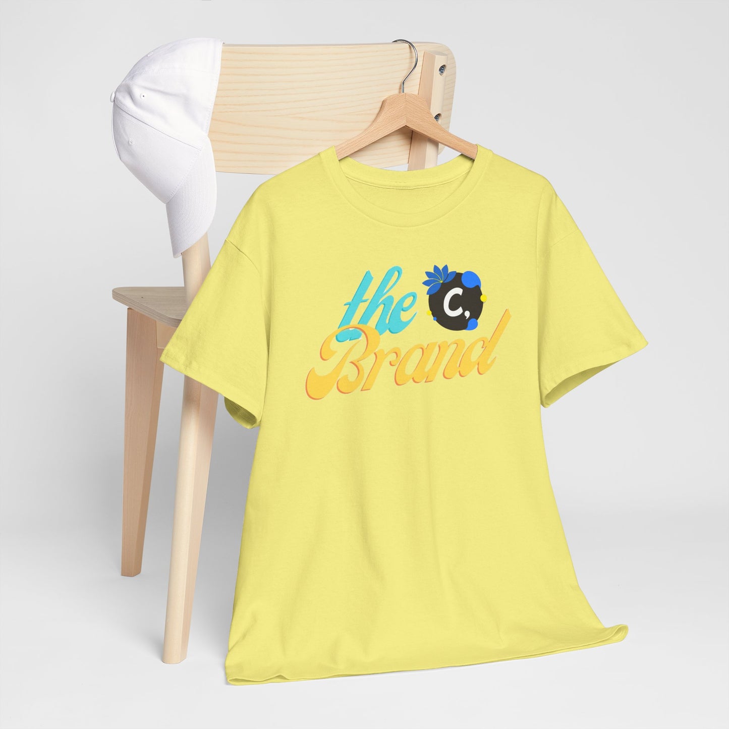 THEbrand Stamp Unisex Heavy Cotton Tee