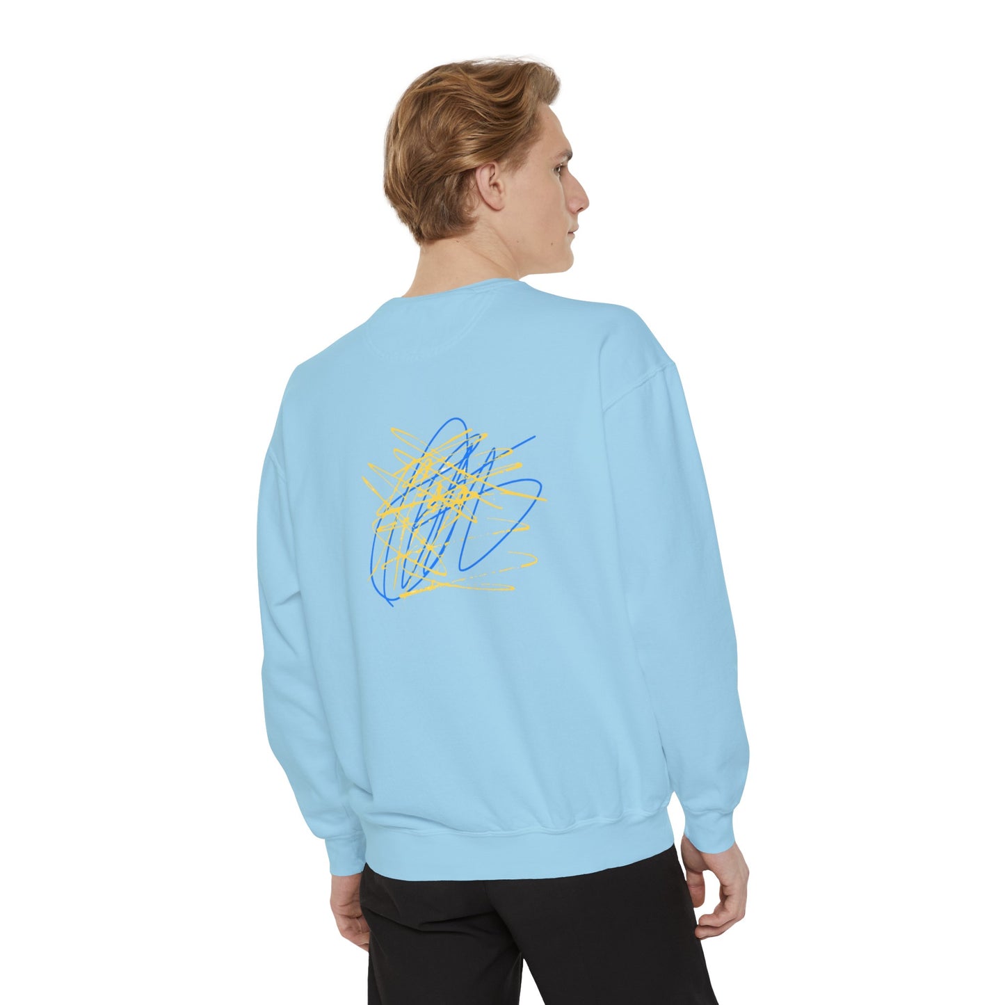 THEbrand Unisex Garment-Dyed Sweatshirt