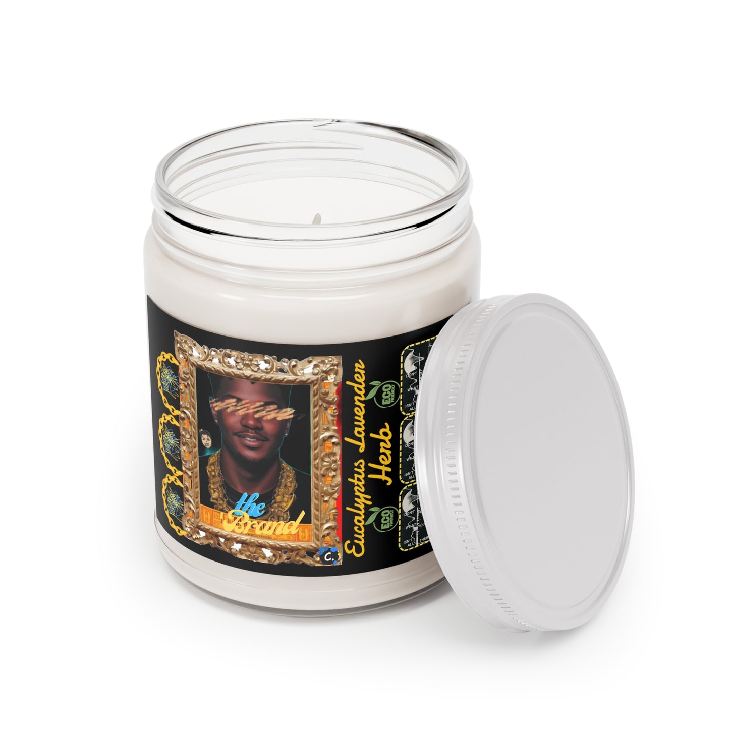 Eucalyptus Lavender Herb Scented Candle, 9oz