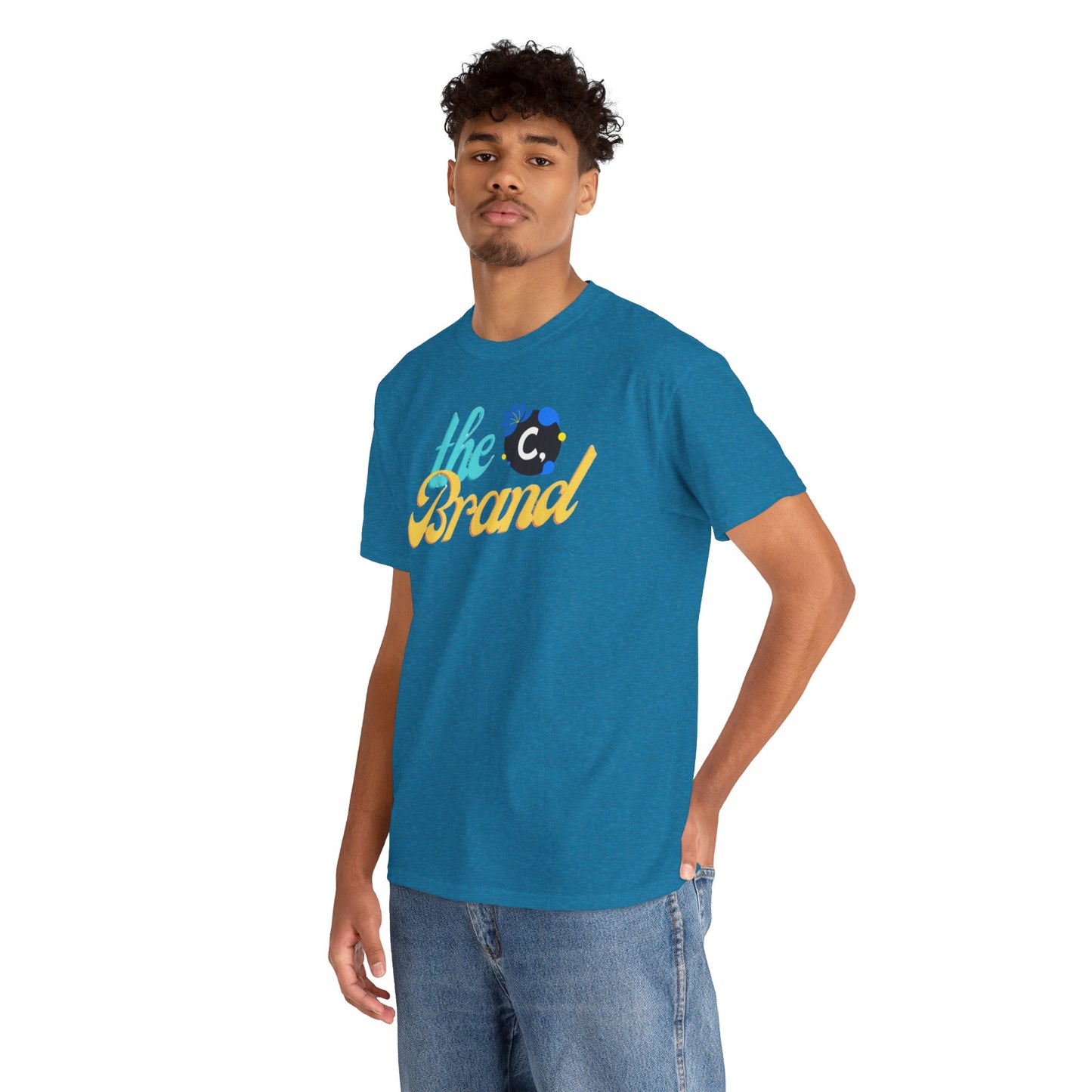 THEbrand Stamp Unisex Heavy Cotton Tee