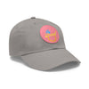 Grey / Pink patch / Circle / One size