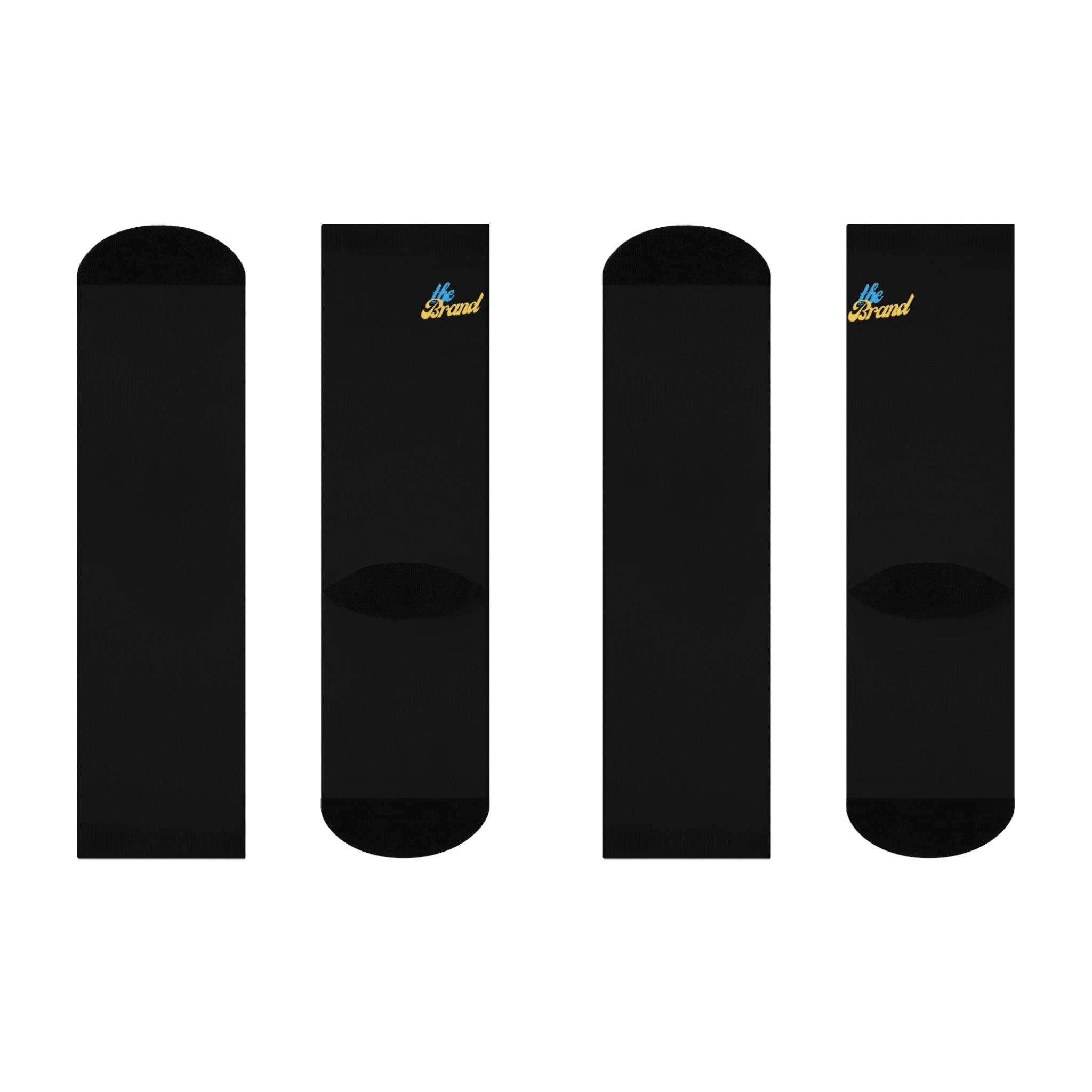 BLK THEbrand Cushioned Crew Socks